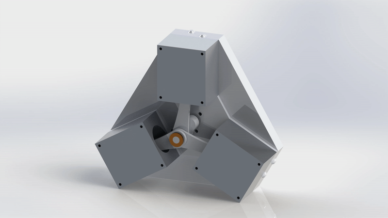 disk triradial motion